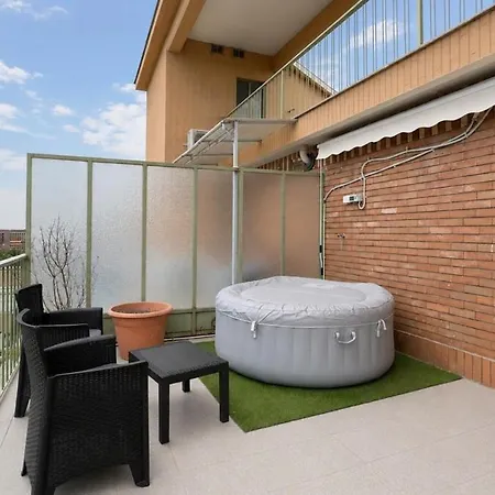Oasi Relax Jacuzzi Ultimo Piano Apartamento Turim